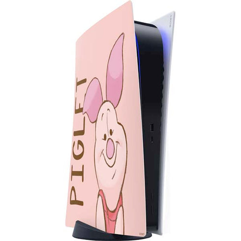 Disney Winnie the Pooh Piglet Portrait PS5 Digital Edition Console Skin